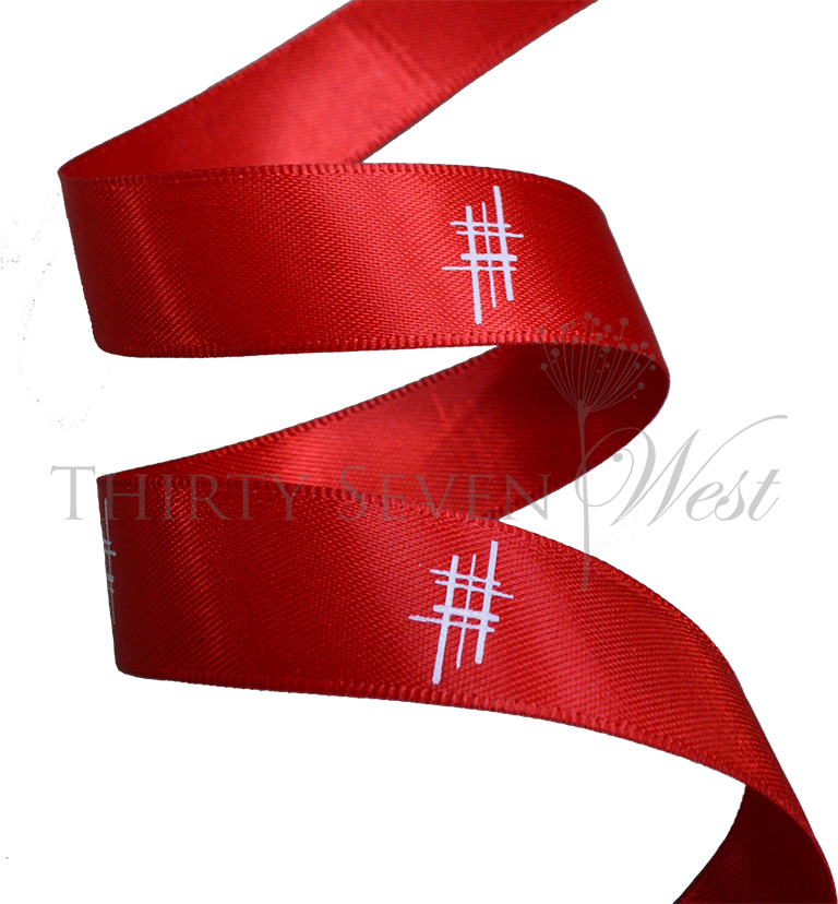 custom ribbon tags