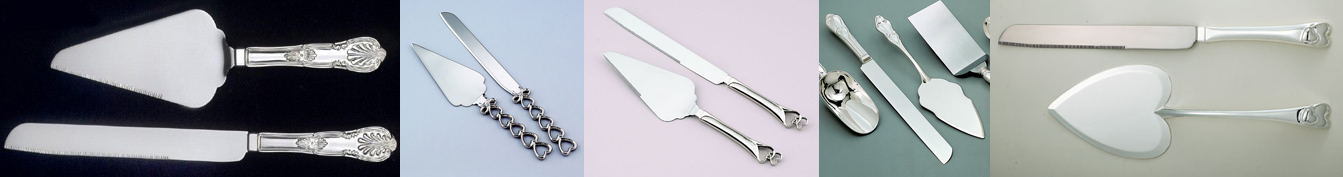 Thirty Seven West Cake Knife and Server Sets