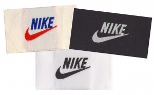 Nike Athletics Custom Woven Labels, Nike, Nike apparel, Custom woven labels, clothing labels, cloth labels, apparel labels, garment labels, custom apparel labels, woven apparel labels,