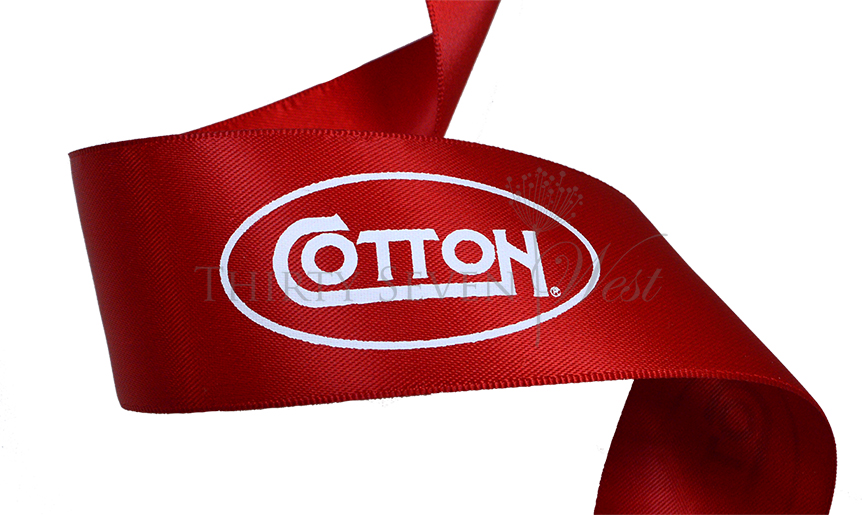 Company Logo Ribbon, Logo Ribbon, Customized Logo RIbbon, Ribbon with Printed on it, Red Ribbon Printed, Logo Ribbon Printed, Custom Logo Ribbon, Promotional Ribbon, Branded Ribbon 