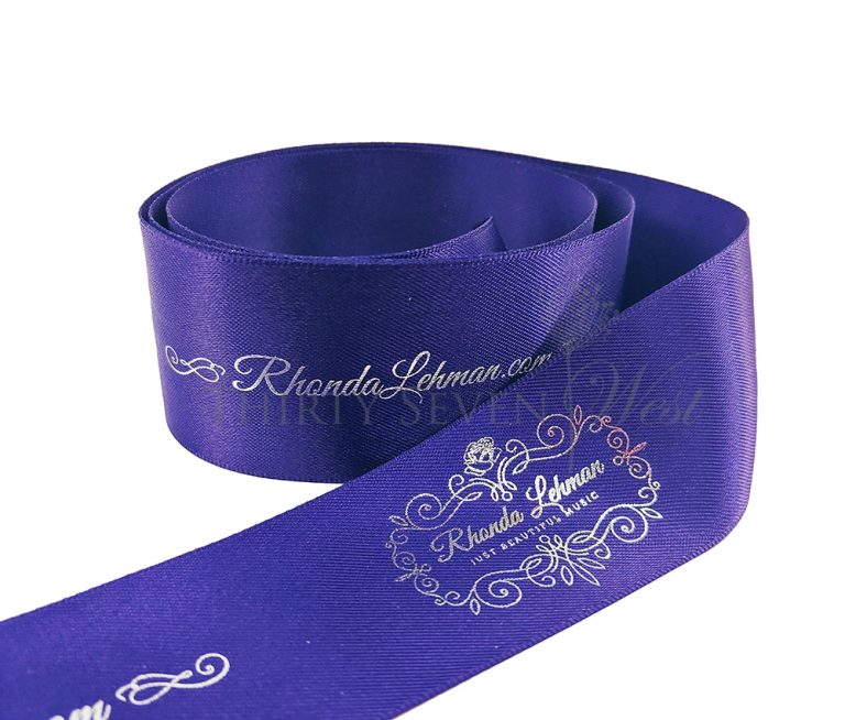 How to Tie a Simple and Elegant Bow on Using Custom Logo Ribbon for