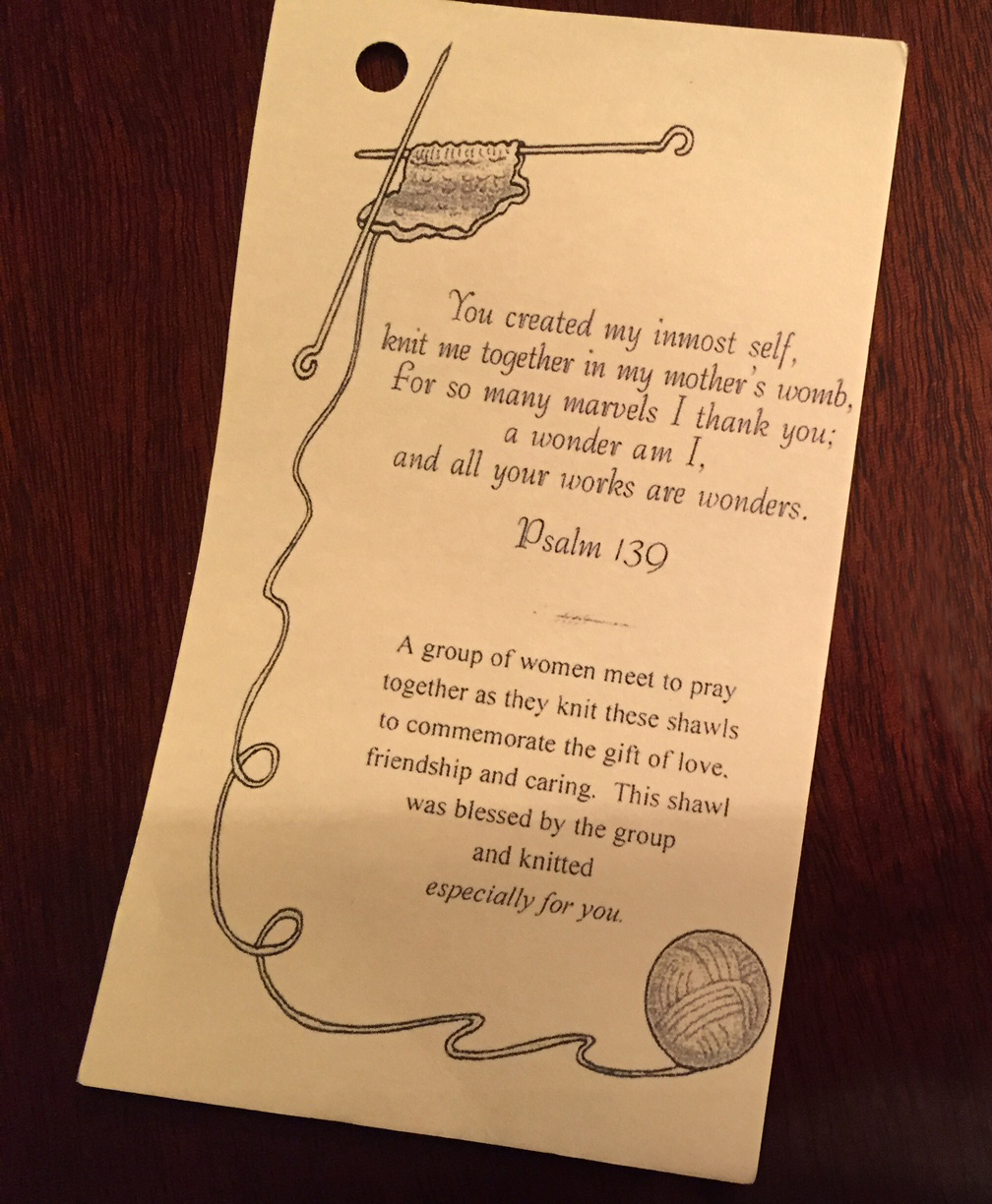 Prayer Shawl Group reaches out and touches lives | ThirtySevenWest