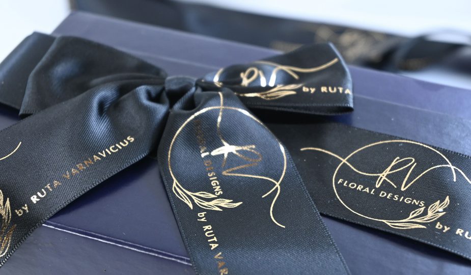 Custom logo Ribbon, custom logo bow, brand logo on ribbon, event branding and decor, custom logo ribbons, marketing ribbon, personalzied ribbons, custom logo bows