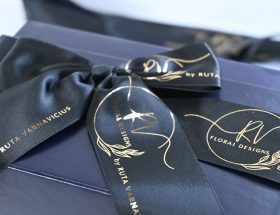 Custom logo Ribbon, custom logo bow, brand logo on ribbon, event branding and decor, custom logo ribbons, marketing ribbon, personalzied ribbons, custom logo bows