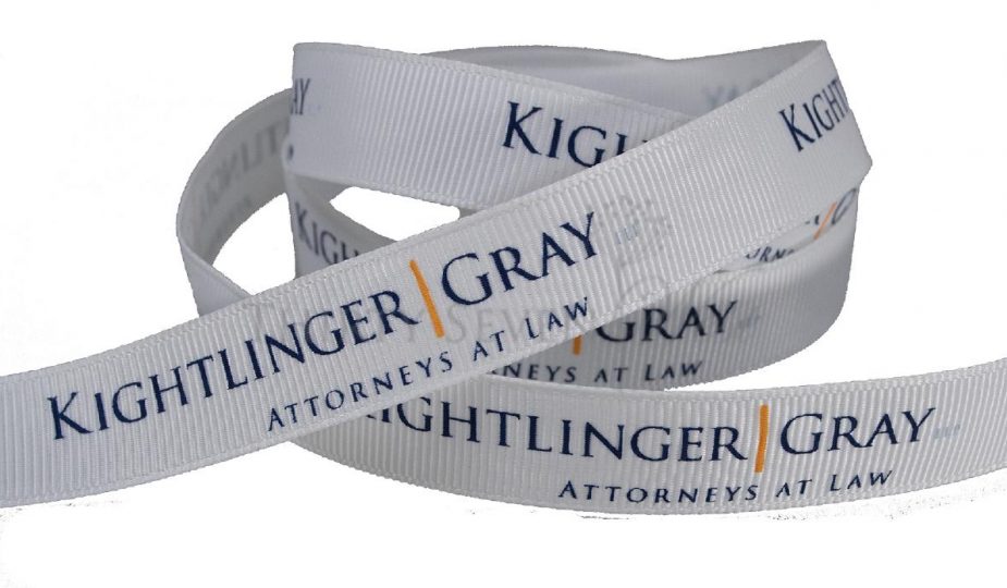 grosgrain custom logo ribbon, grosgrain ribbon with custom printing, custom logo ribbon, company branding ribbon, corporate logo ribbon, Pantone print on ribbon