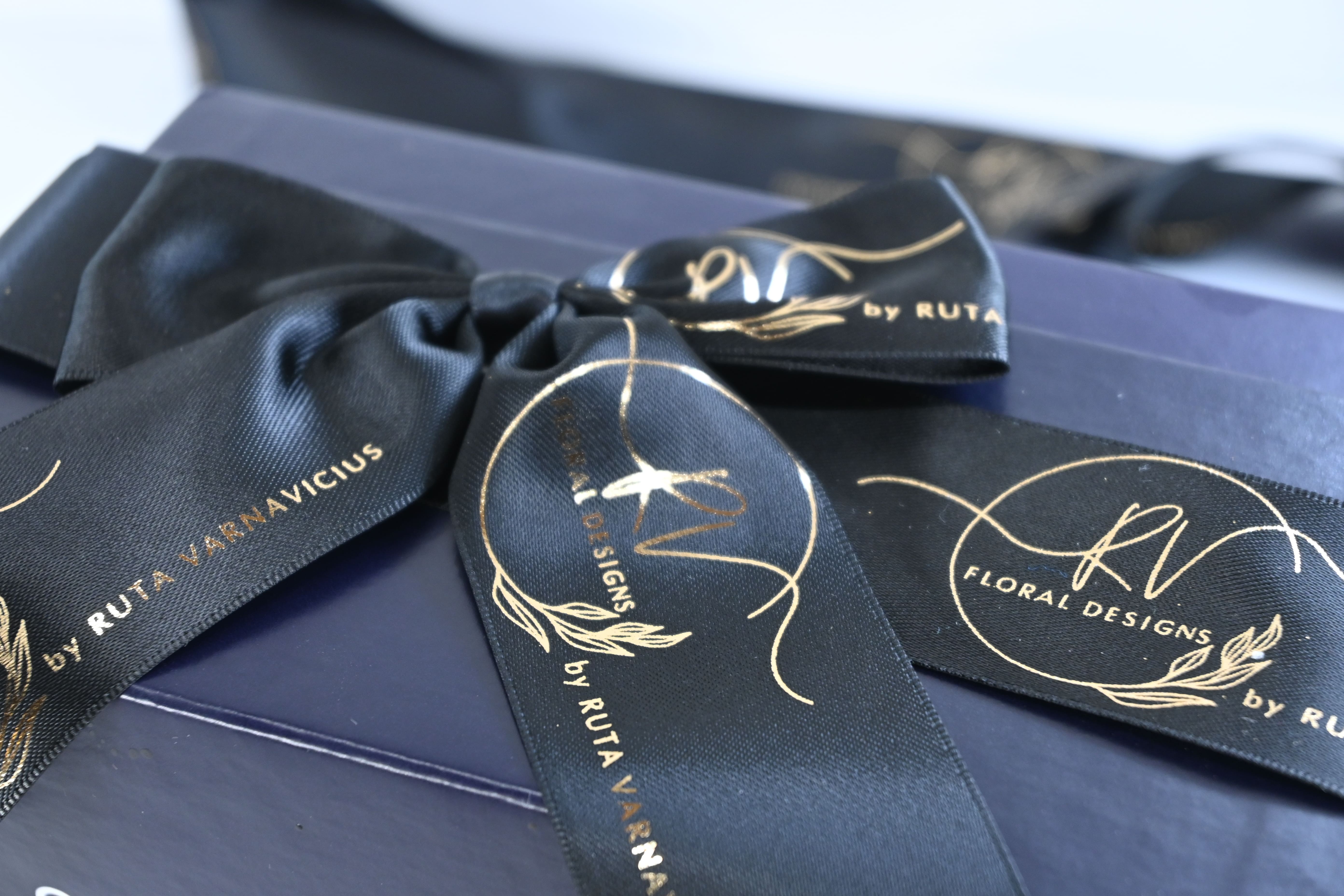 Custom logo Ribbon, custom logo bow, brand logo on ribbon, event branding and decor, custom logo ribbons, marketing ribbon, personalzied ribbons,