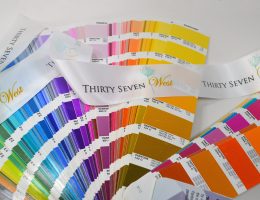 Pantone Color Logo Ribbon, PMS Ribbon, Pantone Match Ribbon, Color Match Ribbon, pantone matching Color Ribbon, Pantone Logo Ribbon, custom PMS Ribbon, Custom print Pantone, custom logo ribbons,