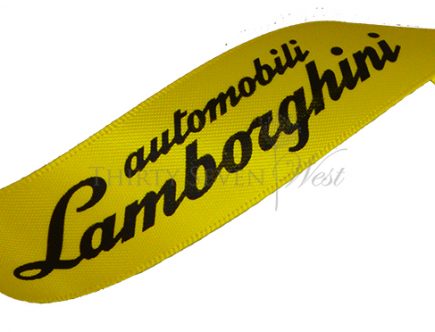 custom logo ribbon, business logo on ribbon, company custom ribbon, corporate logo ribbon, cusot branded ribbon, custom color matched logo ribbon