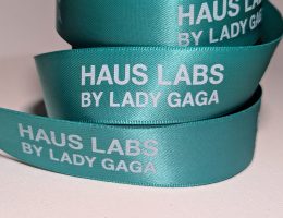custom branding ribbon, custom logo ribbon, custom satin ribbon, custom branded ribbon, custom even ribbon