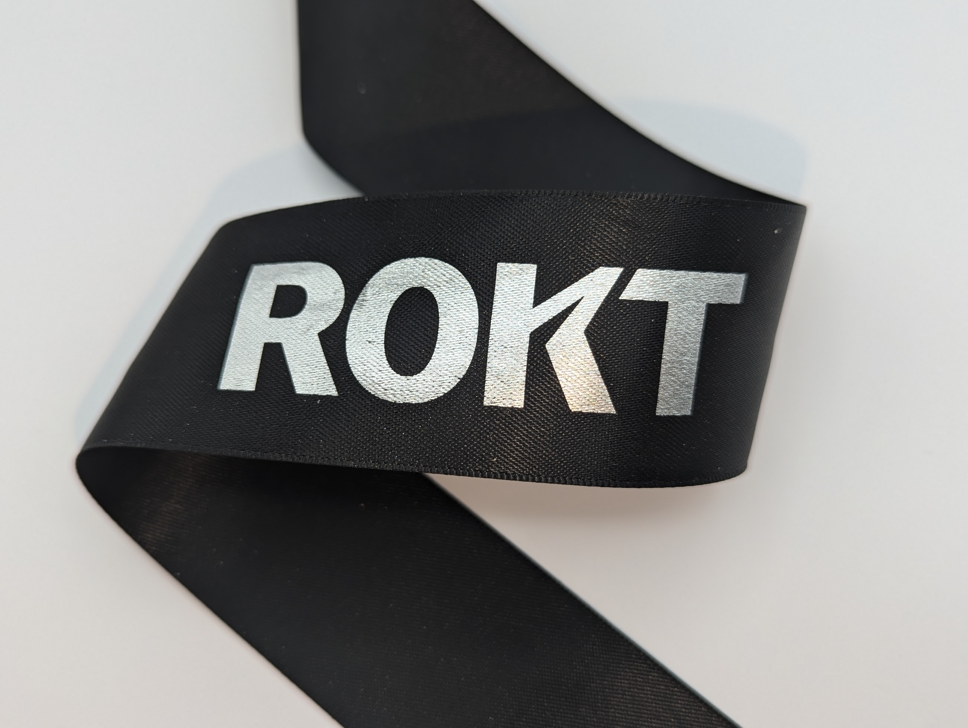 custom event ribbon, corporate logo gift ribbon, branded custom satin ribbon, corporate ribbon, custom logo printed ribbon, custom ribbon with logo