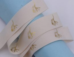 custom logo cotton ribbon, cotton logo logo ribbon, cotton custom ribbon, eco friendly logo ribbon, custom printed cotton ribbon