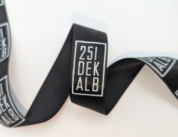 custom logo ribbon, custom branded ribbon, custom event ribbon, custom satin ribbon, satin logo ribbon, company custom ribbon