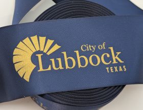 custom satin ribbon, corporate logo ribbon, custom event ribbon, satin logo ribbon, ribbon with my own logo, ribbon with logo