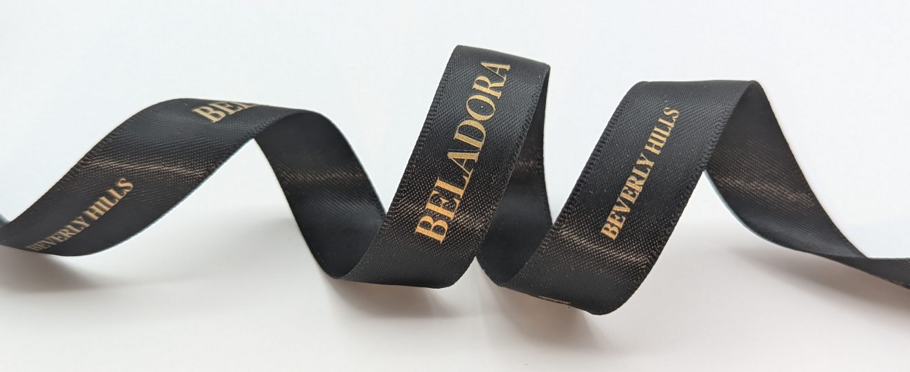 custom satin ribbon, custom logo ribbon, custom ribbon logo, custom logo printed ribbon, custom business ribbon, custom event ribbon