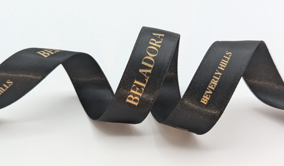 custom satin ribbon, custom logo ribbon, custom ribbon logo, custom logo printed ribbon, custom business ribbon, custom event ribbon