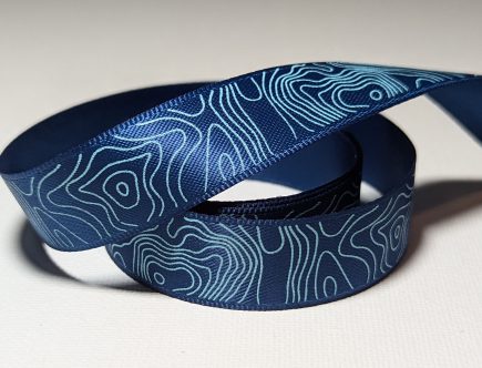 custom satin ribbon, custom logo ribbon, ribbon with custom pattern, custom branded ribbon, event ribbon