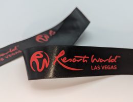 custom satin ribbon, custom ribbon with logo, custom logo ribbon, custom ribbon, custom printed ribbon, corporate ribbon