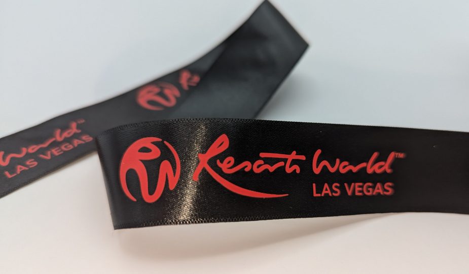 custom satin ribbon, custom ribbon with logo, custom logo ribbon, custom ribbon, custom printed ribbon, corporate ribbon