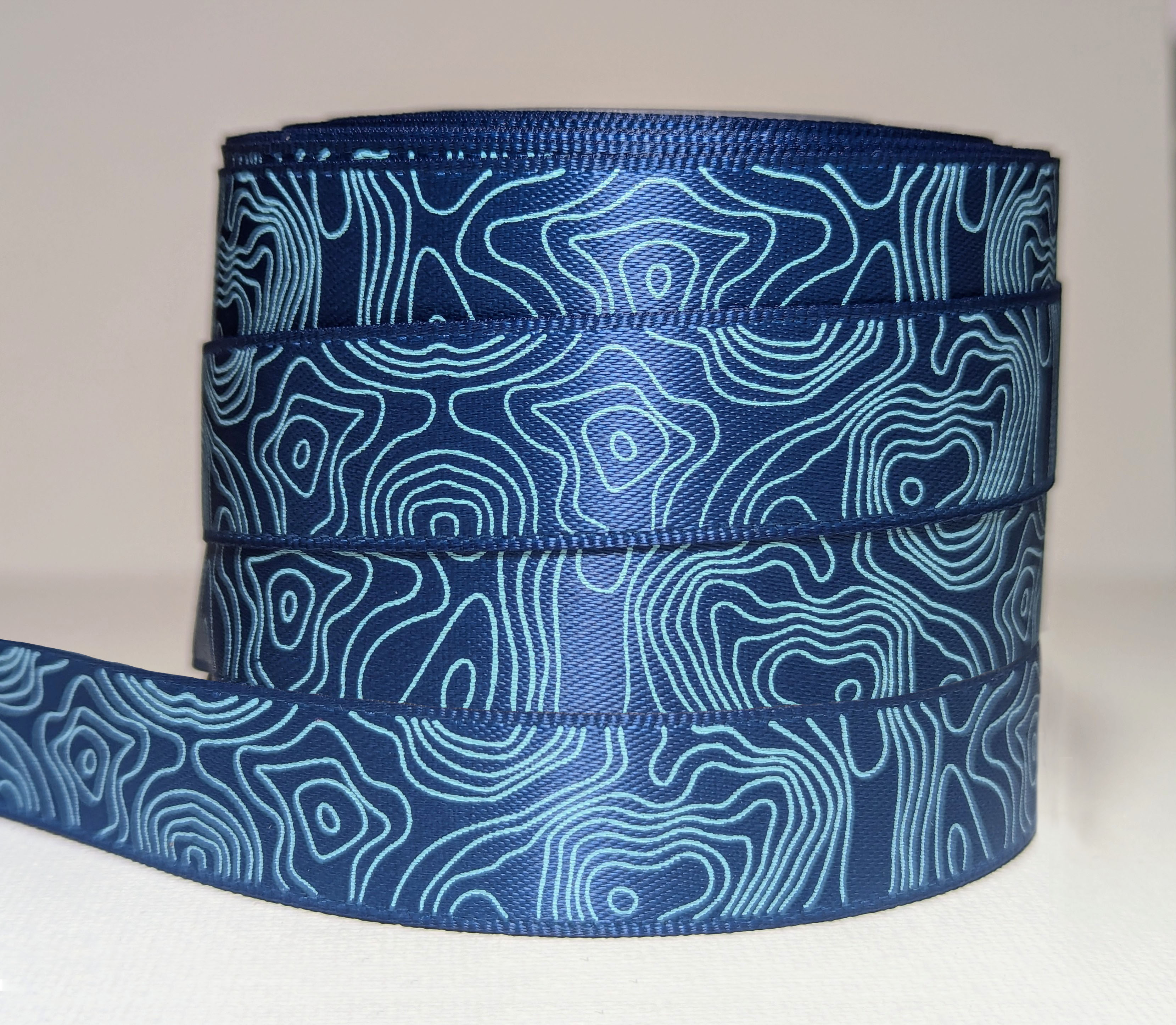 custom satin ribbon, satin ribbon with custom pattern, ribbon with custom design, custom color ribbon, custom designed ribbon