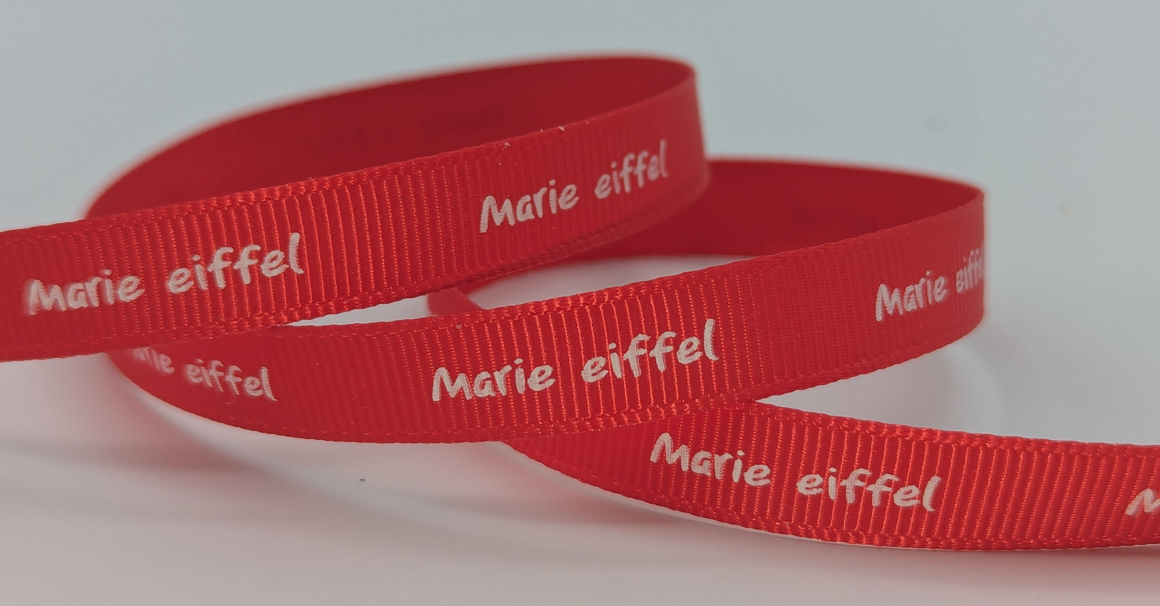 grosgrain custom logo ribbon, corporate logo ribbon, branded logo ribbon, business logo on ribbon