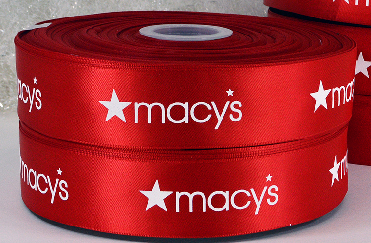 custom logo ribbon, Pantone matching Ribbon, Custom red Ribbon, custom branding ribbon, PMS matching ribbon