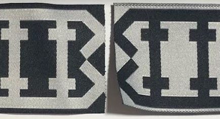 custom woven ribbon, Pantone matching woven ribbon, woven logo ribbon, custom logo woven ribbon