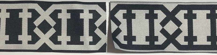 custom woven ribbon, Pantone matching woven ribbon, woven logo ribbon, custom logo woven ribbon