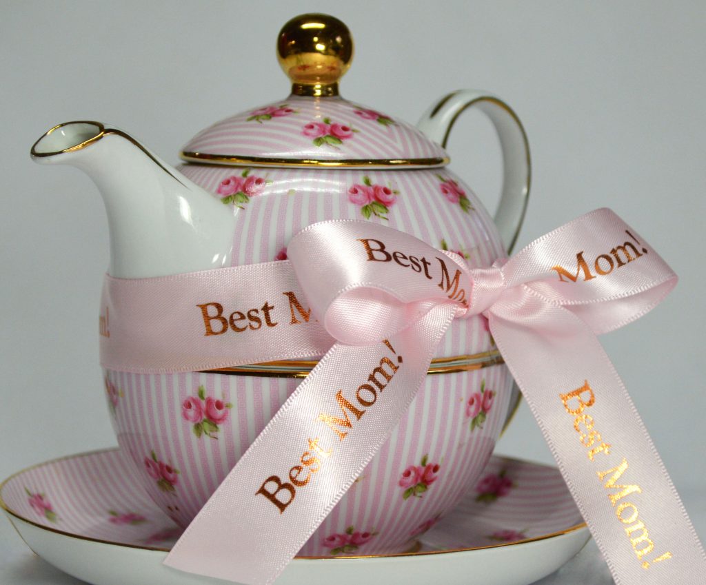 Personalized Printed ribbon with message or logo for your Mother's Day or ANY Holiday Gifts, custom ribbon, custom satin ribbon
