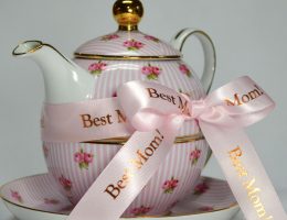 Personalized Printed ribbon with message or logo for your Mother's Day or ANY Holiday Gifts, custom ribbon, custom satin ribbon