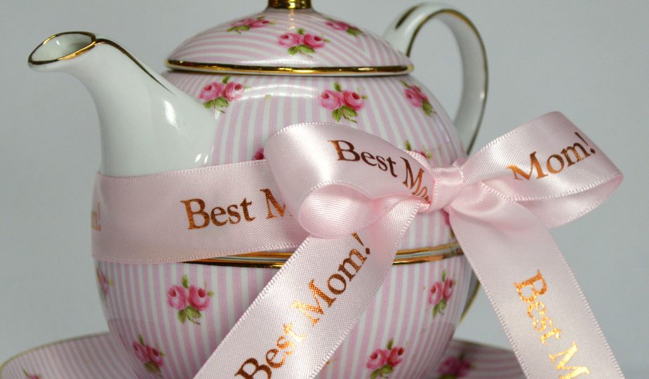 Personalized Printed ribbon with message or logo for your Mother's Day or ANY Holiday Gifts, custom ribbon, custom satin ribbon