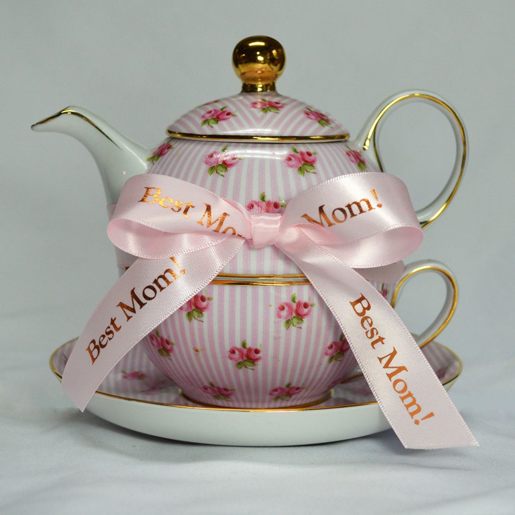 Personalized ribbon, Best Mom message ribbon, Mother's Day gift wrap, Pink printed ribbon, custom ribbon, custom satin ribbon