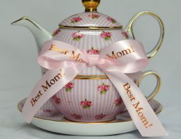 Personalized ribbon, Best Mom message ribbon, Mother's Day gift wrap, Pink printed ribbon, custom ribbon, custom satin ribbon