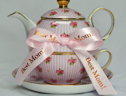 Personalized ribbon, Best Mom message ribbon, Mother's Day gift wrap, Pink printed ribbon, custom ribbon, custom satin ribbon