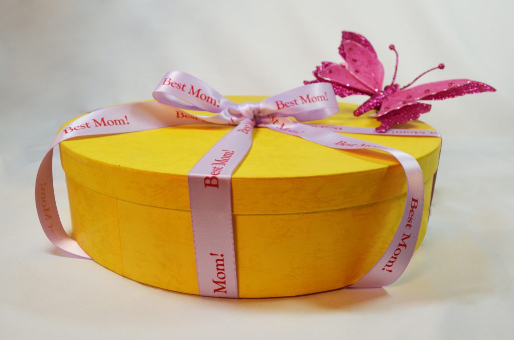 custom satin ribbon, custom ribbon, personalized satin ribbon, mothers day ribbon, holiday ribbon, customized ribbon