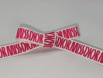 custom logo grosgrain ribbon, custom logo ribbon, custom pantone matching ribbon, raised print on grosgrain ribbon, pantone matching branding ribbon