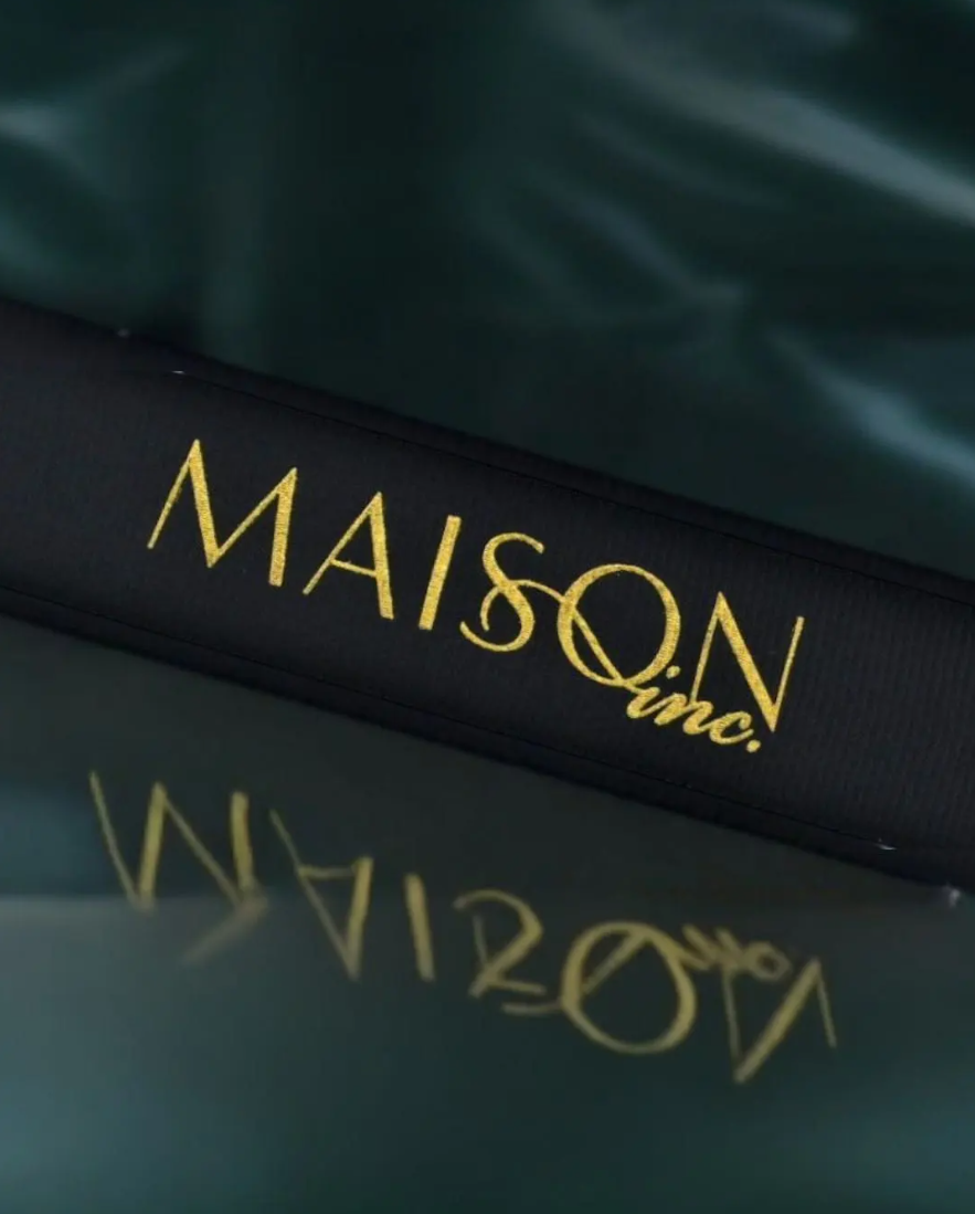Custom logo ribbon, custom branding ribbon, custom ribbons, personalized logo ribbon, black satin logo ribbon, gold print on ribbon
