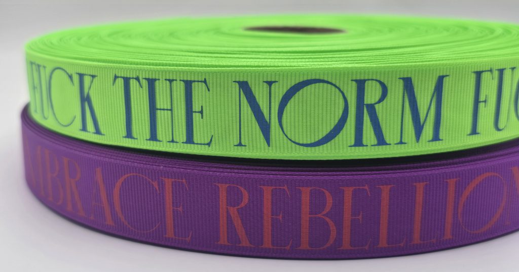 Custom logo ribbon, Pantone matching Grosgrain ribbon, custom grosgrain ribbon, custom print grosgrain logo ribbon, log printed grosgrain ribbon