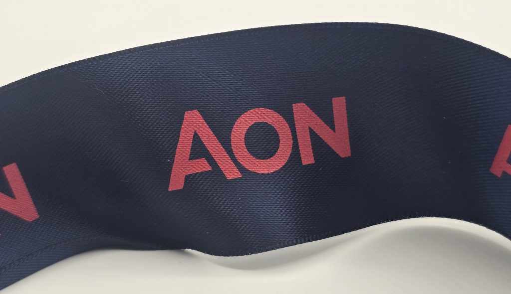 custom logo ribbon, custom printed ribbon, ribbon with logo, satin logo ribbon, ribbon custom printed, custom logo printed ribbon, custom ribbon printing