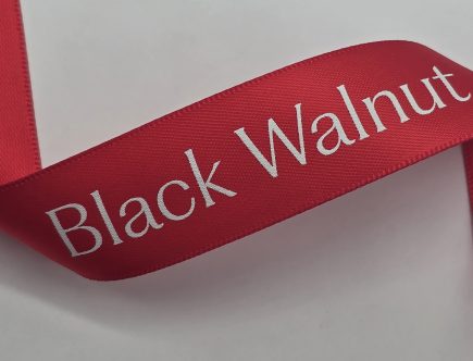 custom logo ribbon, custom satin ribbon, custom ribbon printing, custom ribbon with company logo, business logo on ribbon