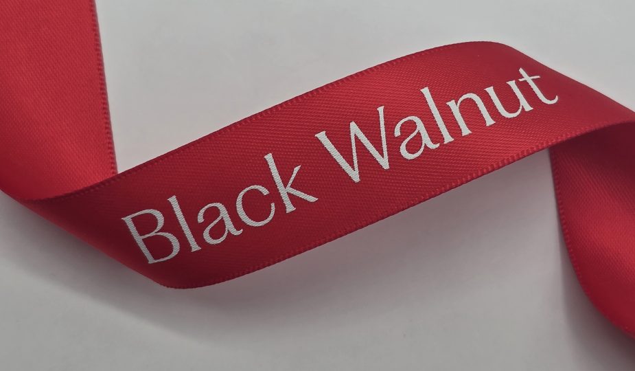 custom logo ribbon, custom satin ribbon, custom ribbon printing, custom ribbon with company logo, business logo on ribbon