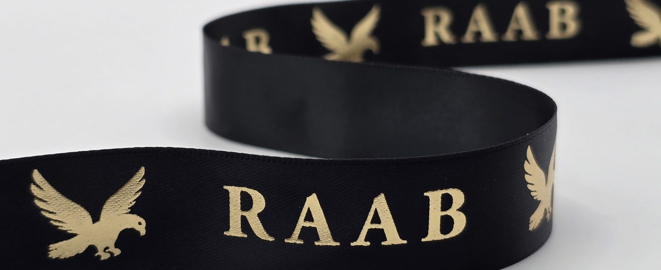 custom ribbon logo, custom logo ribbon, custom business ribbon, custom ribbon, personalized logo ribbon, branded ribbon, satin logo ribbon