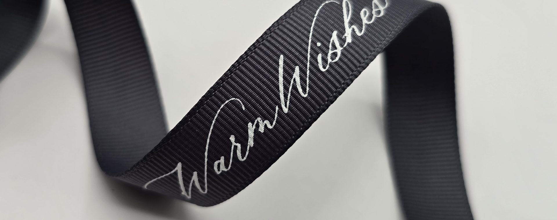 logo printed grosgrain ribbon, custom logo ribbon, business logo on ribbon, company custom ribbon, custom printed logo ribbon